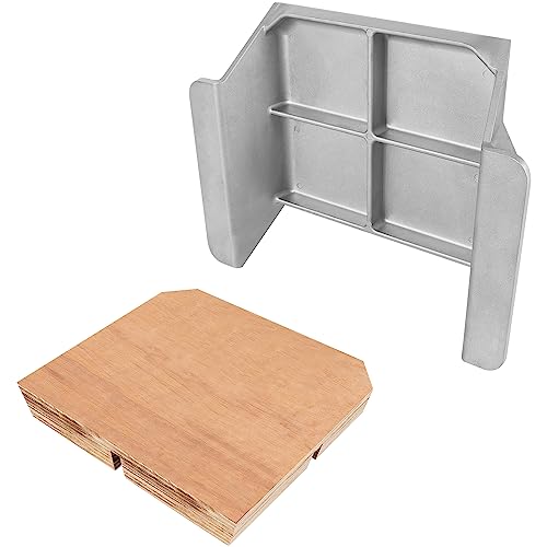 MJ-1-DP Jack Plate 4'' Setback Small Engine Jack Plate for Outboard Motors Up to 35HP (Wooden Mounting Block Included) Manual Add Distance Between Engine and Transom by Camoo - Used condition - Image 8