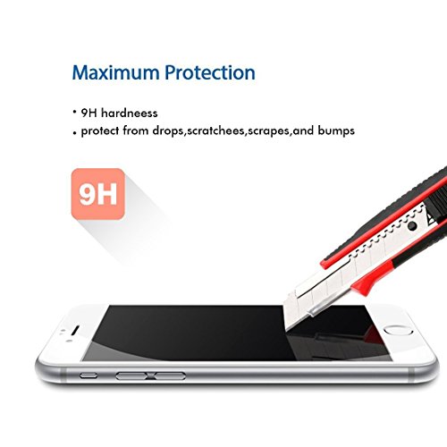Ixcc Iphone 6 Plus/6S Plus Screen Protector - Ultra Thin 0.3Mm 9H Tempered Glass Screen Protector Full Cover High Definition High Touch Sensitivity For Iphone 6 Plus/6S Plus #TOP3