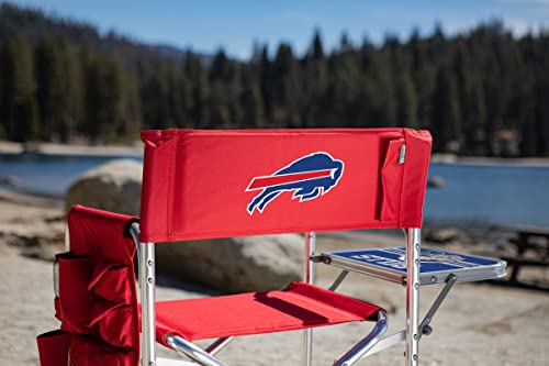 Image of Picnic TIME NFL Unisex-Adult NFL Sports Chair with Side Table, Beach Chair, Camp Chair for Adults