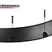 HYPERSPEED Universal 890MM Front+Rear 4PCS Flexible Fender Flares Extra Wide Body Wheel Arches Matte Black ABS Plastic, Car Mods Exterior Accessories, Automotive Body kit Replacement Parts Assembly