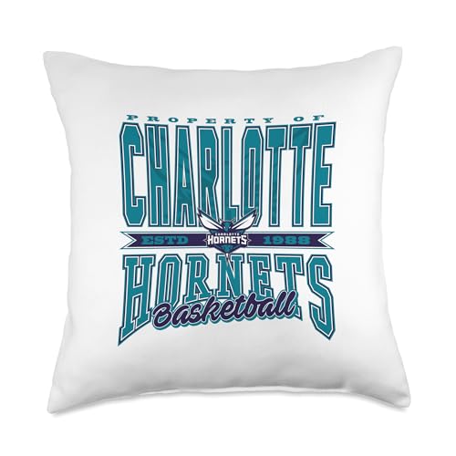 NBA Charlotte Hornets Nonstop Action Throw Pillow