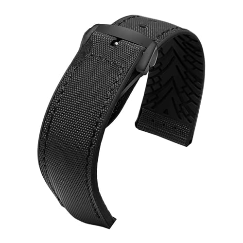 [-ł] IK Xgbv V[}X^[ 007 X[p[t@C^[ o^tC tC h VR EHb` Xgbv jp 20mm 22mm ƌ݊̂鎞voh(Black-black-Z3,19mm)