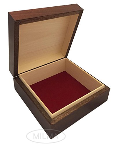 Giraffe Couple Linden Wood Jewelry Keepsake Box #TOP1