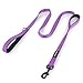 Pioneer Petcore Dog Leash 6ft long,Traffic Padded Two Handle,Heavy Duty,Reflective Double Handles Lead for Control Safety Training,Leashes for Large Dogs or Medium Dogs,Dual Handles Leads (Purple)
