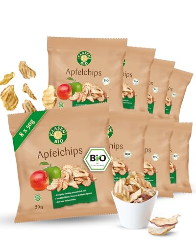 Clasen Bio Demeter Apfelchips bei Amazon ansehen
