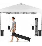 Amazon.com : OLIXIS 10x10ft Pop Up Canopy Tent, Beach Canopy, One