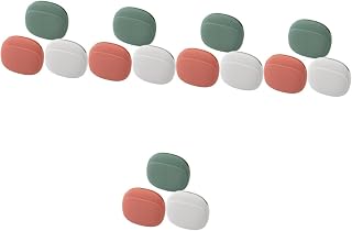 Mikikit 15 pcs Silicone Storage Box Earbud case Mini Wire Bag Cable Gadget Organizer Outdoor Notebook Travel