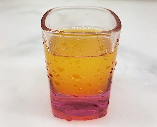 Swarley Shot Glasses Set - Cute Shot Glasses | Mini Shot - Tequila Glasses - Vasos De Chupito, Crystal Shot Glasses - Espresso Shot Glass - Colored Glass - Neon Shot (Multi Color) (6 Pieces) #TOP26