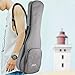 AKLOT 32 inch Gig Bag Carry Handle Case for 30＂ Baritone Ukulele 32