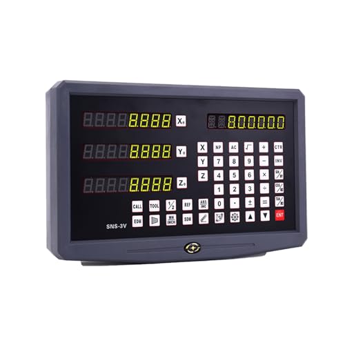 Escala Lineal Digital Alta Precisión SNS-2V para Torno y Fresadora miniatura 1