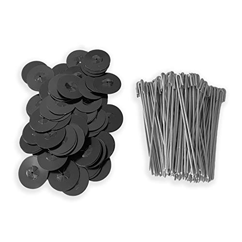 Image of Solar Panel Bird/Critter Guard Fastener Clips | for Attaching Bird and Squirrel Guard Wire to Solar Panels Premium Quality | Installs and Removes Without Damage 100 Aluminum Clips