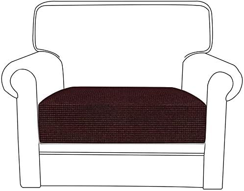 Ghopy Stretchy Sofa Cushion Cover Covers, Stretch Sofa Seat Slipcover Non-Slip Elastic Couch Seat Covers Protector Machine Washabe for Sofa Cushion Pad Furniture Protectors
