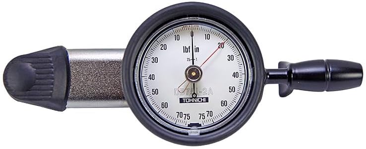 Tohnichi DB75I-2AS 1-Inch Dial Torque Wrench, 0-75 Inch-Pounds