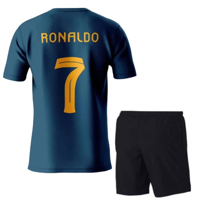 Image of RJM Ronaldo 7 Jersey for (Men,Kids,Boys)(Small 36,Multicolor-09)