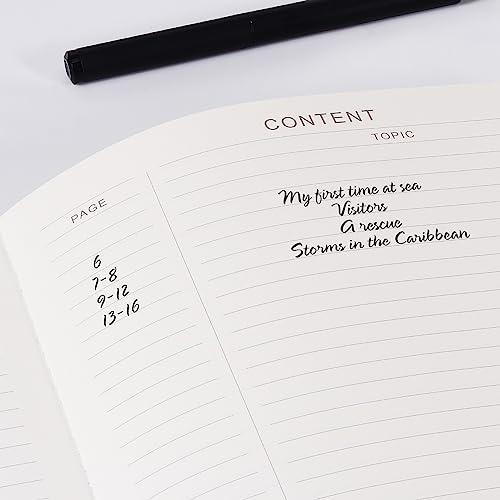 Journal ligné en cuir menthe à offrir pour inspirer l'écriture - 4
