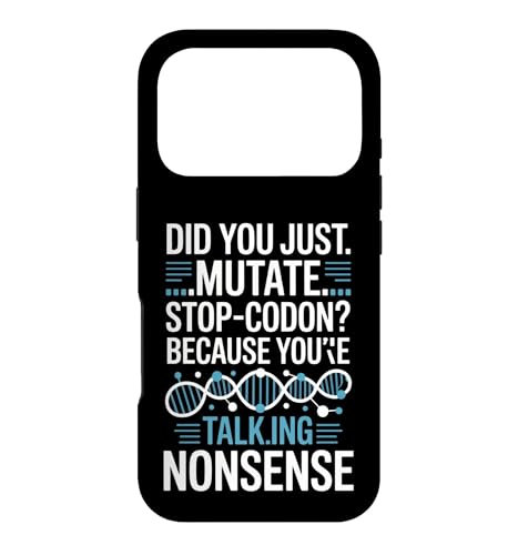 Did You Just Mutate Stop Codon �ʔ��������w�̌��t �X�}�z�P�[�X iPhone 17 Pro �p