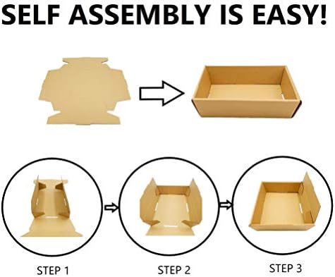 Hamper Tray Cardboard Trays Empty Food, Fruit, Cans, Drinks, Gift Display, Christmas Hampers, Beauty Boxes etc. Made in The UK. Size: 10" Long x 8.8" Wide x 2.4" Deep (5)