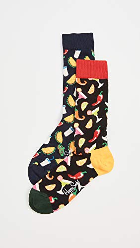Happy Socks Womens 2-Pack Taco Socks Gift Set Dark Blue/Navy Women's Shoe Size 5.5-9.5 One Size #TOP2