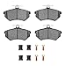 Dynamic Friction Company 3000 Semi-Metallic Brake Pads and Hardware Kit