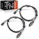 Frankberg 2x ABS Sensor ABS Geschwindigkeitssensor Hinten Kompatibel mit Espace IV JK0/1 1.9L-3.5L 2002-2024 Replace# 8200084128