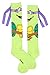 Teenage Mutant Ninja Turtles Womens Donatello With Mask Knee High Socks 1 Pair