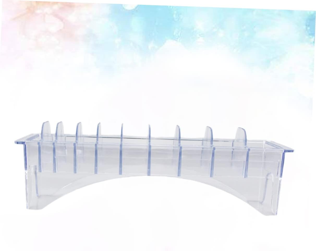 Hair Clipper Comb Storage Box, 10Pcs Plastic Organizer for Barbers image 5