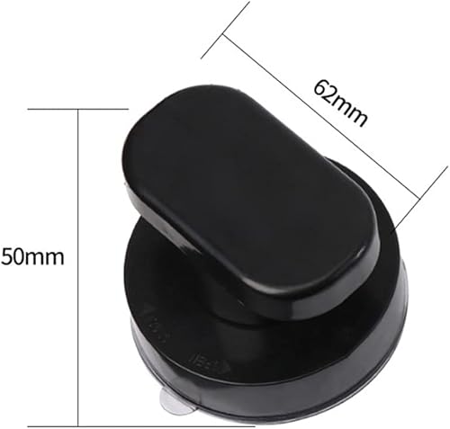 Miniatura 9 de KAFENDA Manijas de puerta y ventana de vidrio, puertas correderas de baño, armarios, armarios, ventosas, manijas que no dejan marcas, manijas de