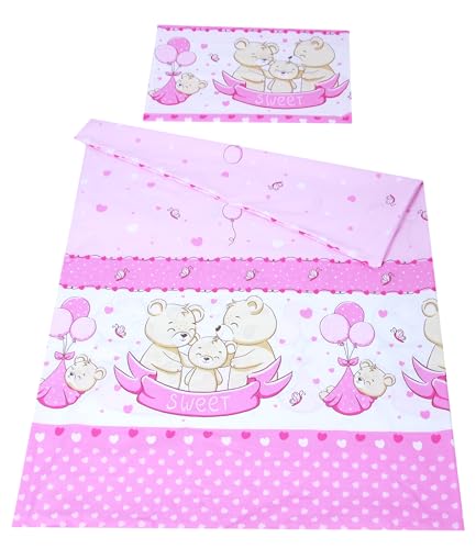 Babylux Bettwäsche Bezug 2 TLG. 100 x 135 cm / 90 x 120 cm Kinderbettwäsche Bettwäsche Kind Bettset Baby Babybettwäsche (134. Sweet Rosa, 90 x 120 cm) Babylux Bettwäsche Bezug 2 TLG. 100 x 135 cm / 90 x 120 cm Kinderbettwäsche Bettwäsche Kind Bettset Baby Babybettwäsche (134. Sweet Rosa, 90 x 120 cm)