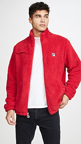 Fila Men's Bridgewater Jacket Chinese Red M #TOP1