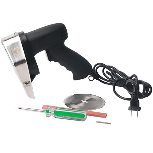 Coolbiz Wired Electric Kebab Slicer, Shawarma Doner Kebab Knife Powerful 80W Gyro Cutter with 1 x Changable Serrated Knife