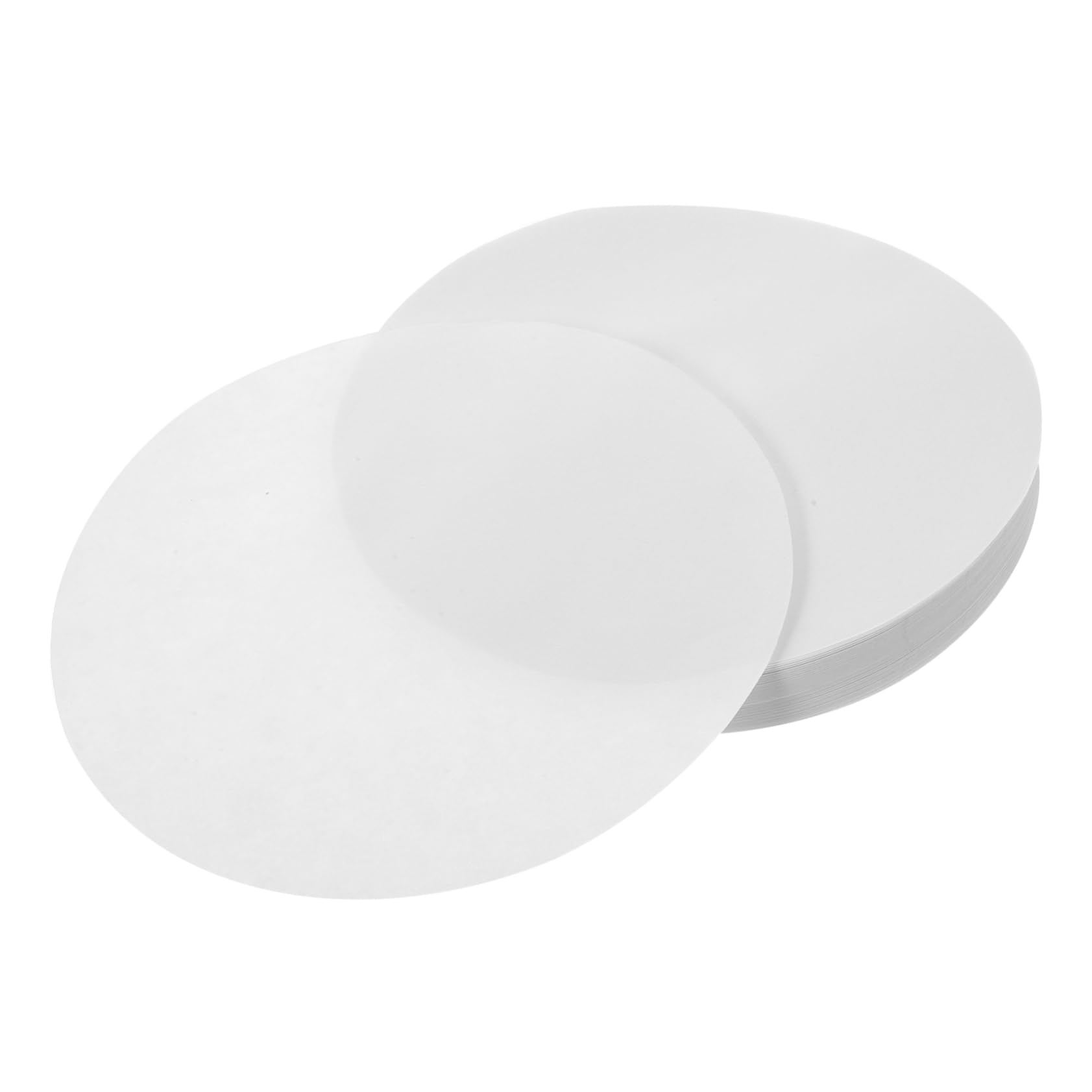 FUNOMOCYA 100pcs 18cm Diameter Qualitative Filter Paper Rolls Medium Flow Rate Lab Filter Paper for