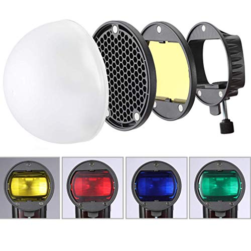 Mcoplus Magnetic Flash Diffuser Light Softbox Speedlite Adpater for Canon, Nikon,Sony, Godox or Other Flash