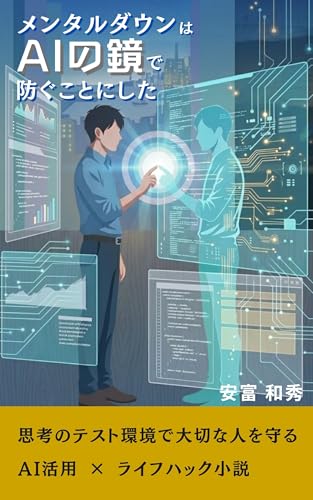 メンタルダウンはAIの鏡で防ぐことにした: 思考のテスト環境で大切な人を守る AI活用 × ライフハック小説