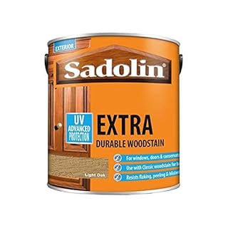 Sadolin EXTRA WOODSTAIN (YELLOW TIN) 2.5lt - Light Oak
