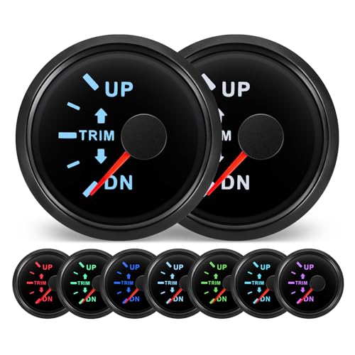 MH Boat Trim Gauge UP DN 0-190ohm