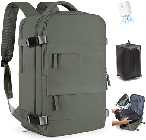 SZLX Vacuum Backpack with Pump Carry-on Luggage 40x30x20 Ryanair ...