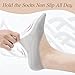 Upoume No Show Socks Womens no show sock Sponge US,Alpha,One Size,Regular,Regular,one pair of skin-toned, one pair of gray,one pair of deep skin-toned, and one pair of lotus root pink invisible socks