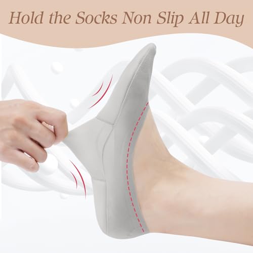 Image of No Show Socks Women's: Sponge Size 9-11 loafers for women