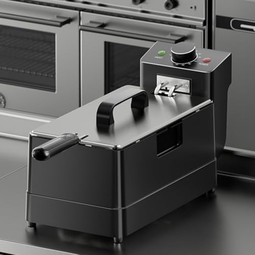 Friteuse commerciale en acier inoxydable avec panier amovible - 5