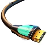FTOMIKA 8K HDMI 2.1 Copper Cord 8K/60Hz 4K/120Hz 1440p/144hz 48Gbps HDR for Splitter Switch 8K HDMI Audio Video Cable(5m)