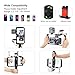 Taisioner Smartphone Video Rig Hand Girp Stabilizer Filmmaking Vlogging Case Phone Video Stabilizer with Cold Shoe for Film Maker Video Grapher Compatible with iPhone 15/14/13/12/ Pro Max and Android