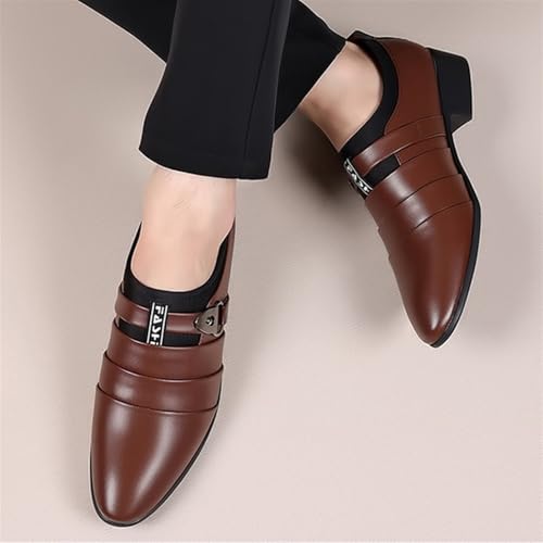 Dress Shoes for Men Men's Casual Leather Shoes Stylish Official Footwear for All Occasions2