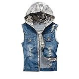 Design Inspiration: modische Casual Denim Weste.Geliebt von Jugendlichen, die von jungen Menschen geliebt werden.