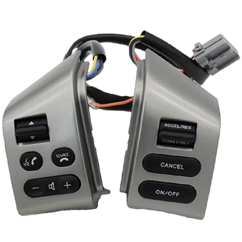 Bouton de commutation haut de gamme pour commande au volant multifonction Nissan noir