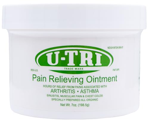 U-Tri Muscle & Joint Pain Ointment 7 OZ Made in USA