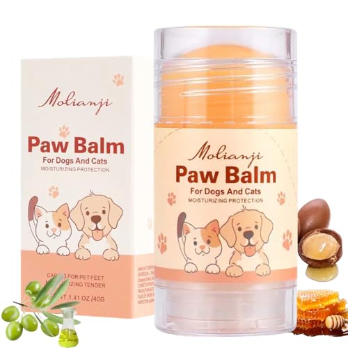 Dog Paw&Nose Balm Lick Safe1.4OZ|Natural Ingredients Pets Paw Wax...
