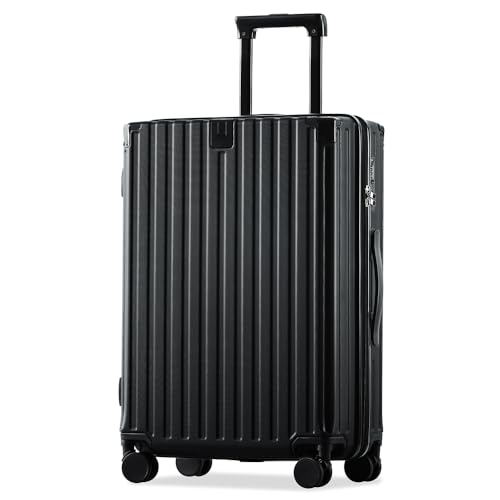 [Chronetix] X[cP[X LTCY y L[P[X L[obO _uLX^[ Xgbp[t A~R[i[pbh e95L ABS 7`14p TSAbN o sp suitcase (Black)