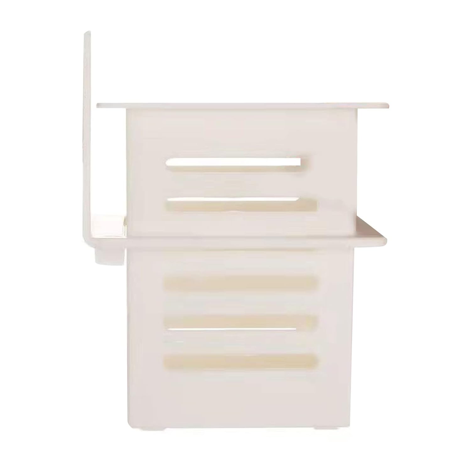 Tyenaza Wall Mounted Shower Caddy Bathroom Kitchen Draining Shelf Plastic Adhesive Waterproof Small Wall Chopsticks Basket Organizer for