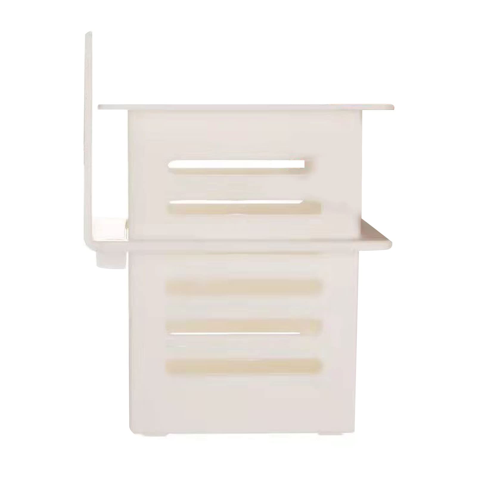 Tyenaza Wall Mounted Shower Caddy Bathroom Kitchen Draining Shelf Plastic Adhesive Waterproof Small Wall Chopsticks Basket Organizer for