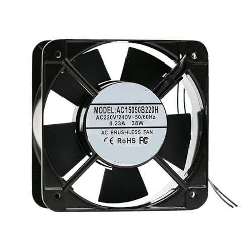 Ventilateur AC 220V 150x150x50mm double roulement pour évacuer la chaleur des machines